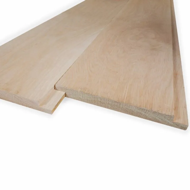 Korting eiken - rabat Eiken sponningplank - 18x170 mm - geschaafd - shiplap - eikenhout AD 20-25% - Eiken sponningplank - 18x170 mm - geschaafd: 400 cm