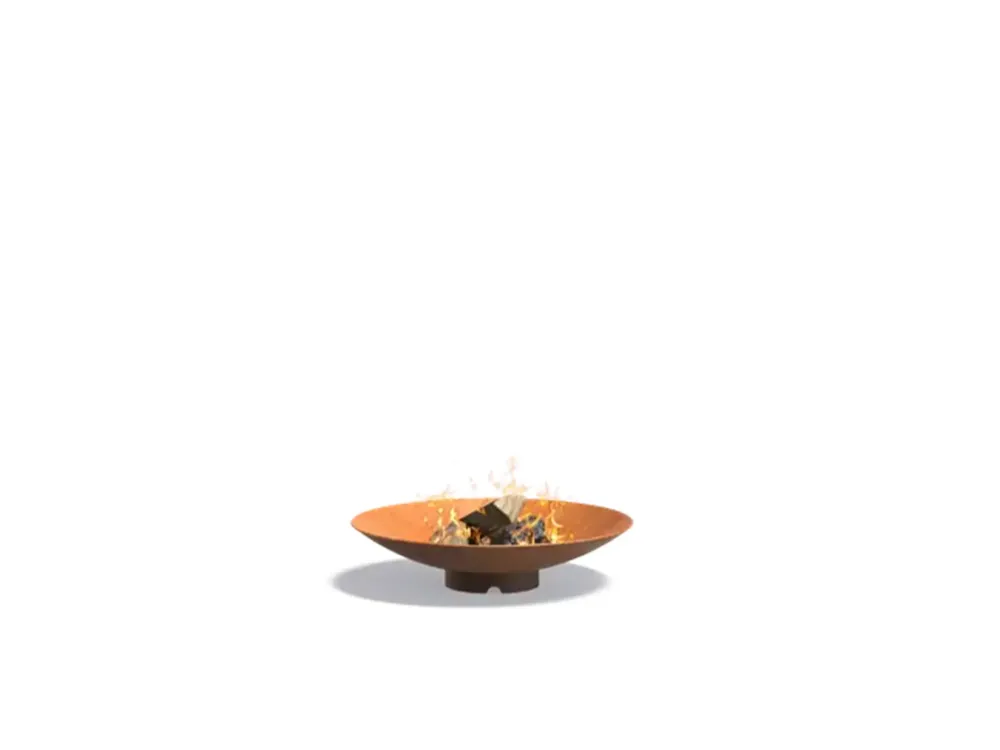 Direct Beschikbaar Adezz - Halo Vuurschaal - Cortenstaal - Ø 60 x 14 cm