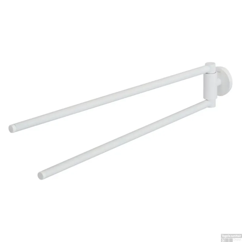 Handdoekrek Tiger Urban 2-armig 50 cm Wit Korting