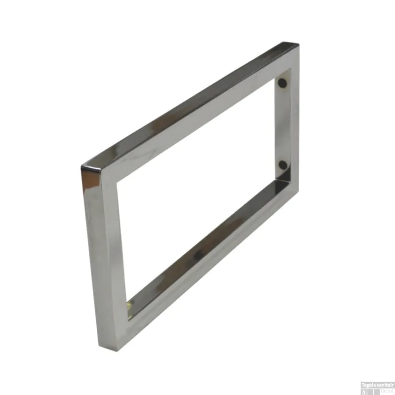 Must-Have Wastafelbeugel Sanicare 21x43 cm Chroom (per stuk)