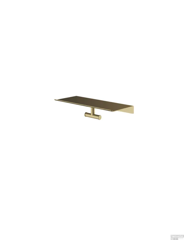 Hotbath &More Dubbele handdoek haak voor Planchet serie Geborsteld messing PVD Meest Verkocht