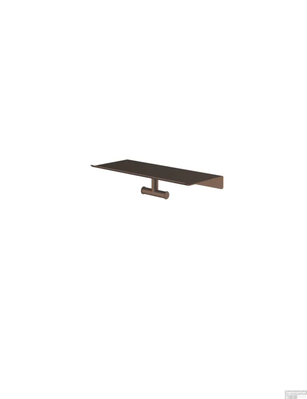 Actieprijs Hotbath &More Dubbele handdoek haak voor Planchet serie Tuscan bronze