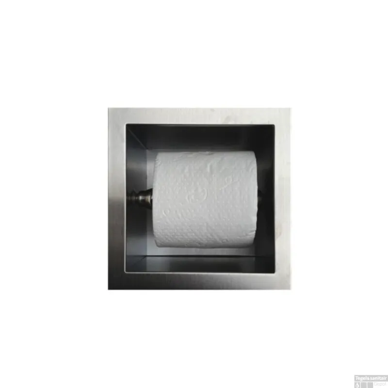 Inbouw Toiletrolhouder Sanilux Jali RVS Tijdelijk Beschikbaar