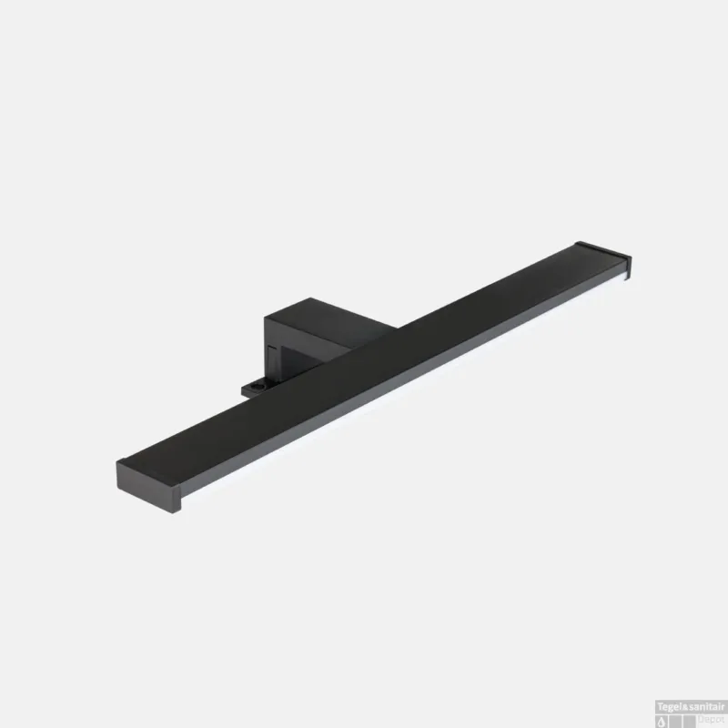 Rechtstreeks Van De Fabrikant Sanimex Spiegelverlichting Njoy Avola 60x10.9x4.4 cm Mat Zwart
