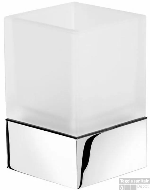 Geesa Modern Art Glashouder Chroom Must-Have