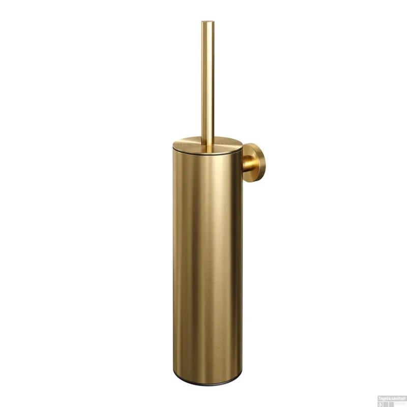 Toiletborstelset Brauer Gold Wandmontage met PVD coating Geborsteld Goud Fabrieksprijs