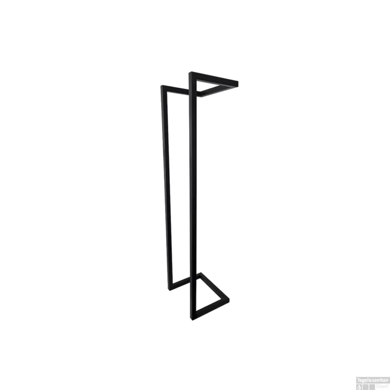 Handdoekrek BWS Saltes 95 cm Mat Zwart Koop Vandaag