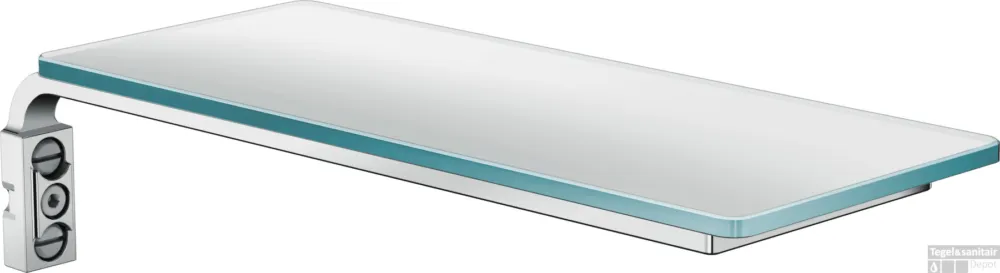 Fabrieksprijs Hansgrohe Casetta planchet van veiligheidsglas E, chroom