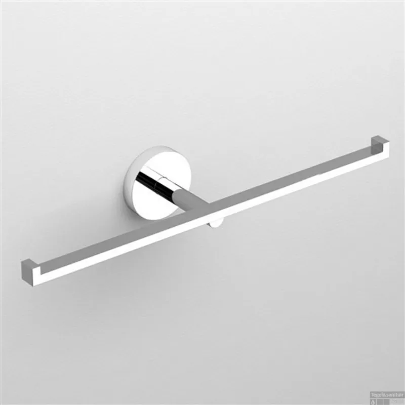 Toiletrolhouder Clou Flat Dubbel Chroom Betrouwbaar