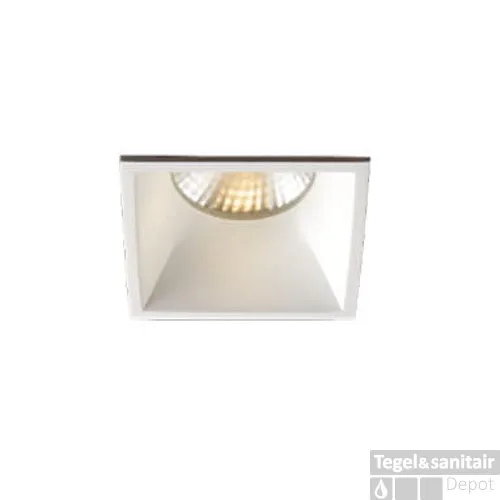 Inbouwspot BWS Lucina SQ LED 6.3x6.3x9.5 cm Wit Hoge Kwaliteit