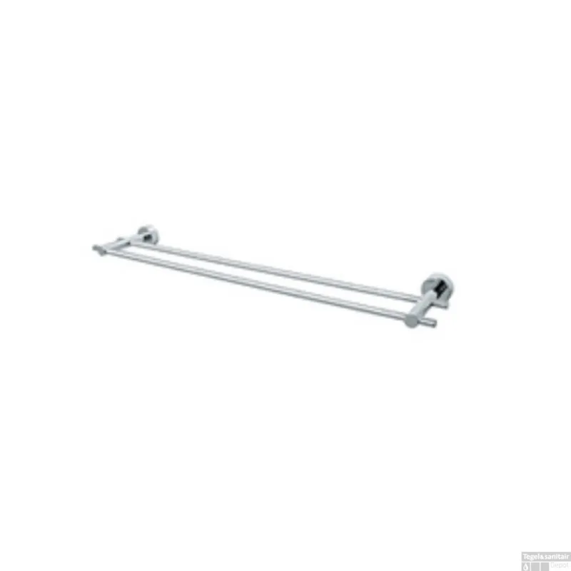 Handdoekhouder Plieger Murcia Dubbel 60cm Inox Meest Verkocht
