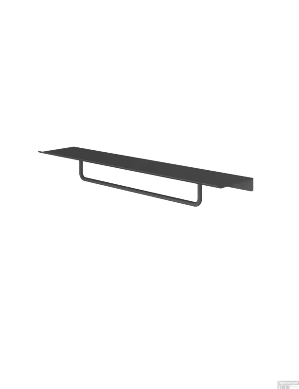 Betrouwbaar Hotbath &More Handdoek rek 40 cm voor Planchet serie Geborsteld zwart PVD