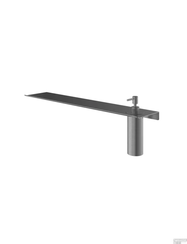 Hotbath &More Zeepdispenser voor Planchet serie Geborsteld gunmetal PVD Direct Verzonden