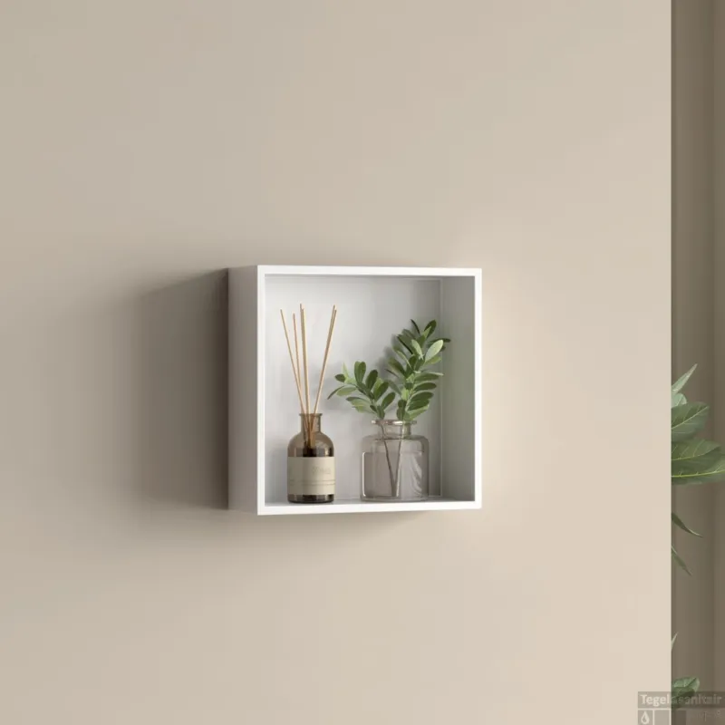 Beperkte Voorraad Opbouwnis Best-Design Logy 30x30x8 Mat Wit