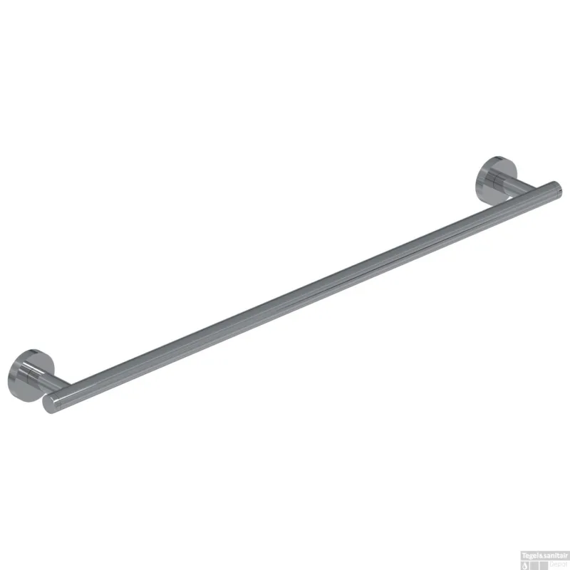 Handdoekrek IVY Enkel Wandmodel 60 cm Geborsteld Nickel PVD Snelle Levering
