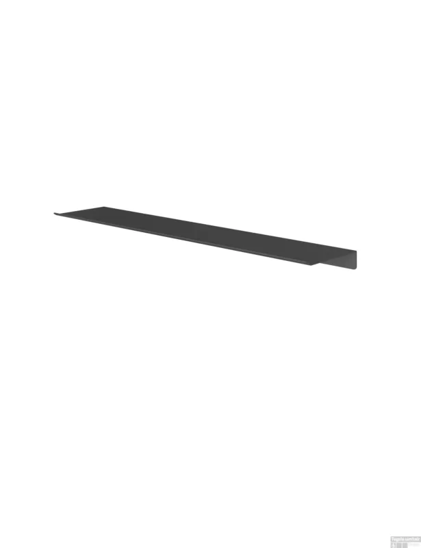 Bestel Nu Hotbath &More Planchet 60 cm inclusief bevestigings rails Geborsteld zwart PVD