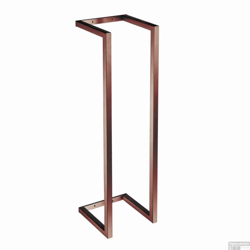 Handdoekhouder Qisani Flow Geborsteld Copper Favoriet
