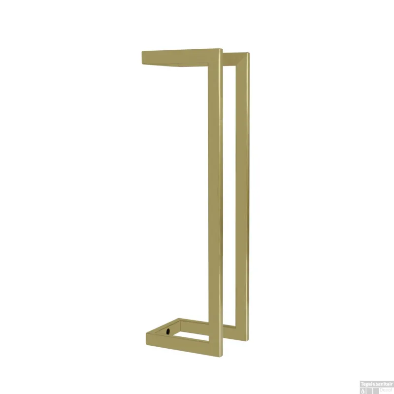 Dagaanbieding Reserve toiletrolhouder Sanilux Lunar 45x10x13 cm Staal Geborsteld Goud