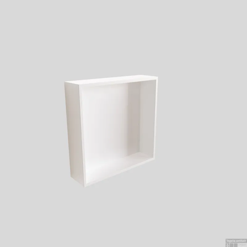 Flitsaanbieding In Of Opbouwnis BWS 29.5x29.5x8 cm Wit