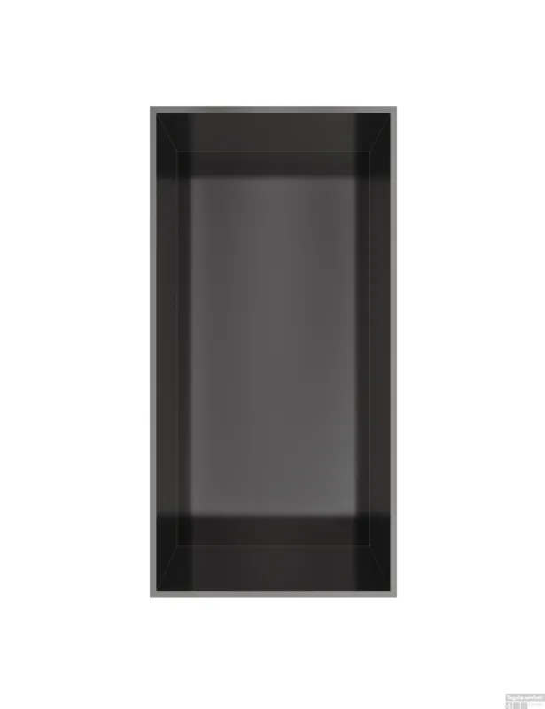 Hotbath &MORE Inbouwnis 30x15x10cm frameless Geborsteld Gunmetal PVD Koop Online