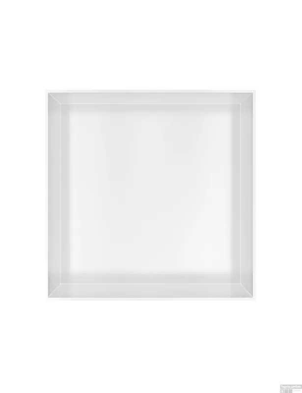 Korting Hotbath &MORE Inbouwnis 30x30x10cm frameless Mat Wit