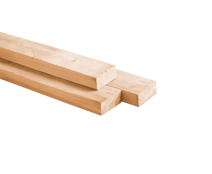 Rechtstreeks Van De Fabrikant Balk Douglas hout 4.0x6.0cm Glad Geschaafd - 300 cm