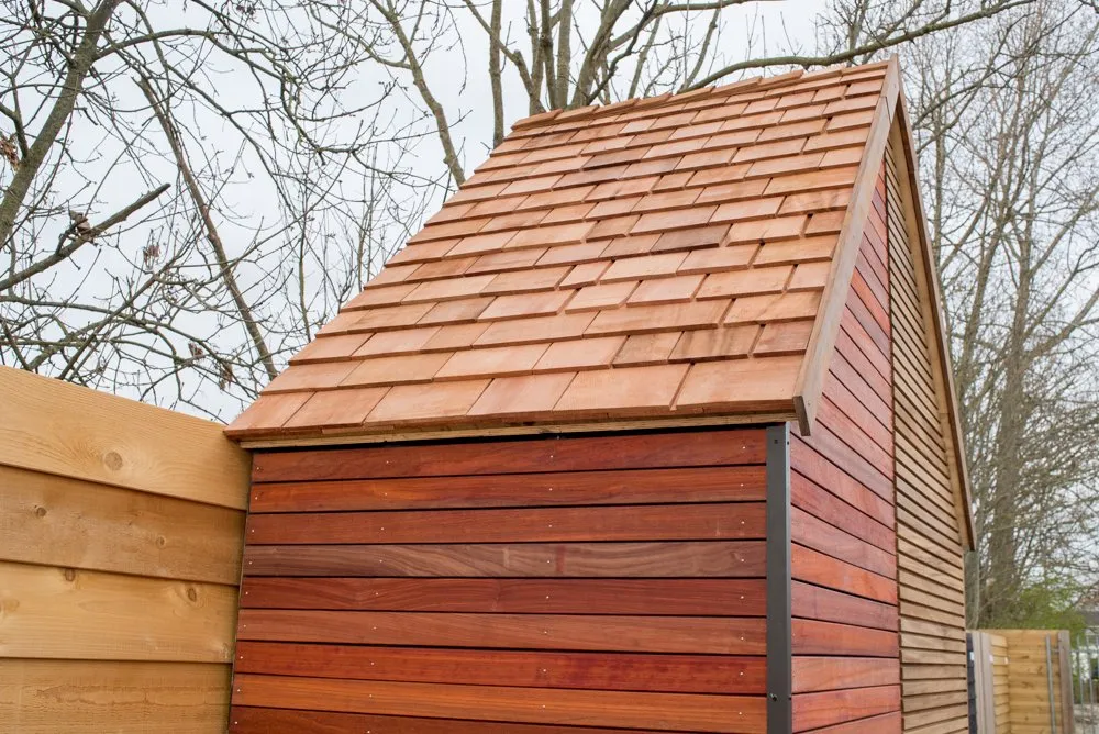 Red cedar Houten Dakpannen voor dak - Set WRC shingles per 2.33 m2 Goedkoop