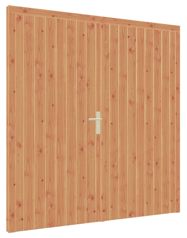 Dubbele Deur Dicht Douglas hout 156x195cm Hoge Kwaliteit