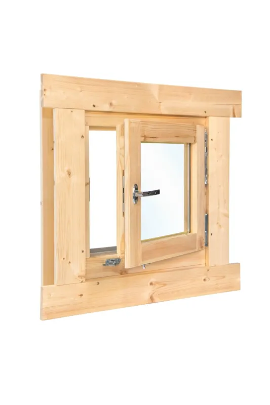 Draai/kiepraam 50x50 cm voor wanddikte 28 t/m 70 mm dubbelglas Koopje
