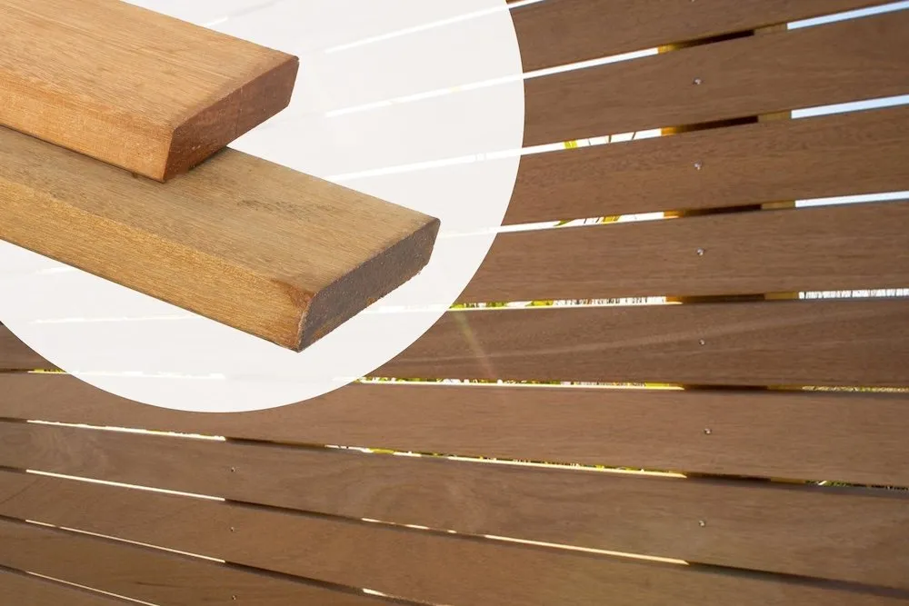 Rhombus Bankirai Hardhout 16x68mm - 275 cm Express Levering