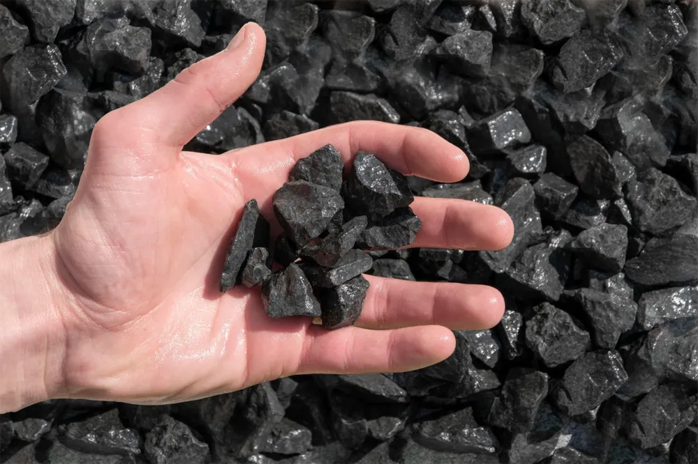 Basalt split zwart 16-25 mm - bigbag 1000 kg - 1000 kg Laatste Kans