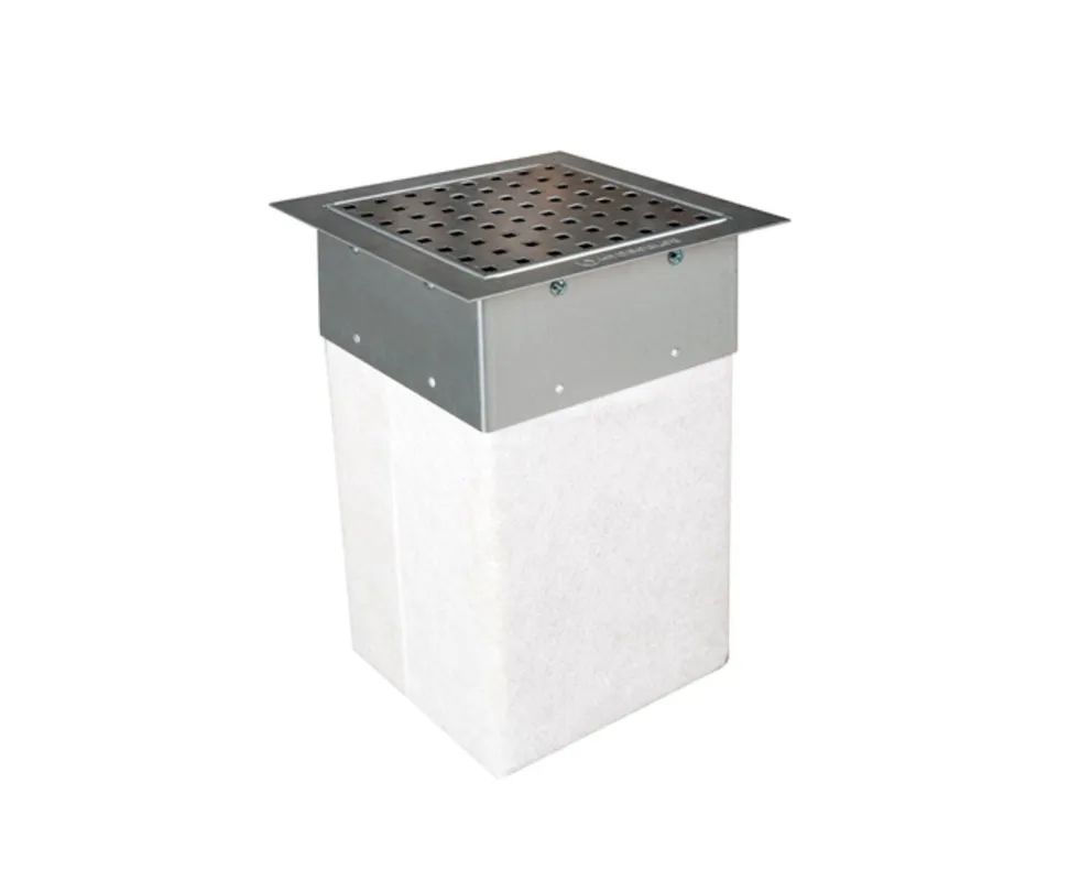 Hydroblob Infiltratieput Met Rooster Verzinkt IP15 VS - 25x25x35cm Tijdelijk Beschikbaar
