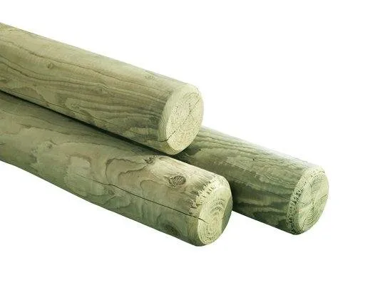 Schommel / Leilinde Rond Gefreesde paal Gefreesd Diameter 10 cm - 400 cm Snelle Levering