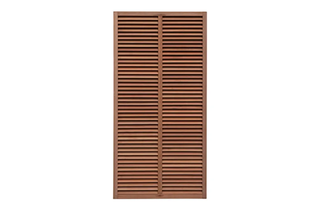 Louvrescherm Keruing hardhout 180 x 90 cm - 46 planks geschaafd Alleen Vandaag