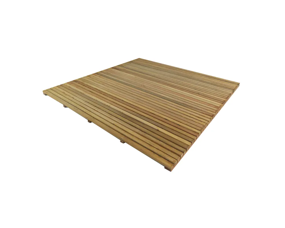 Gratis Retour Tuintegel Hardhout Bankirai 40 latten 100x100cm