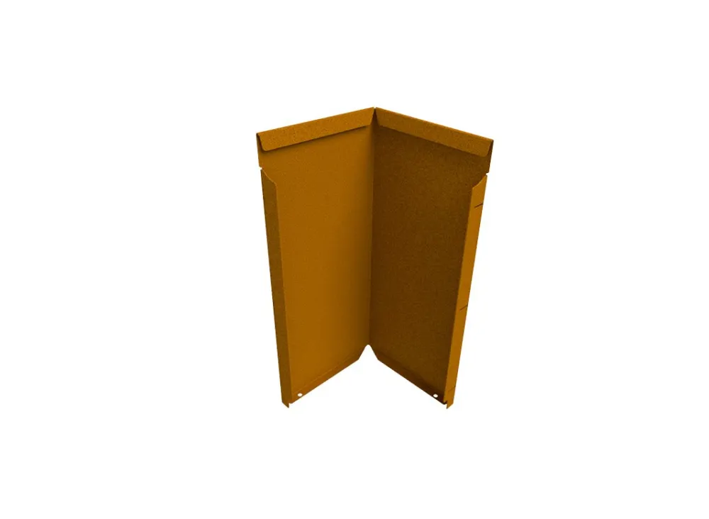 Straightcurve Flexline Cortenstaal Hoekstuk 56 cm Hoog Aanbieding
