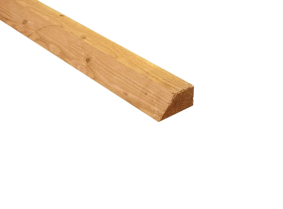 Mastiekrib Douglas afgeschuinde balk 5x7x400cm Populair
