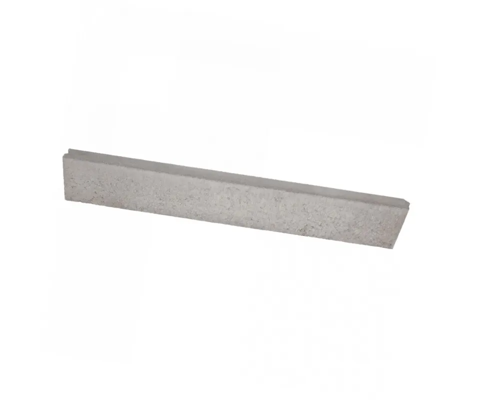 Nieuw Opsluitband 6x15x100cm Grijs