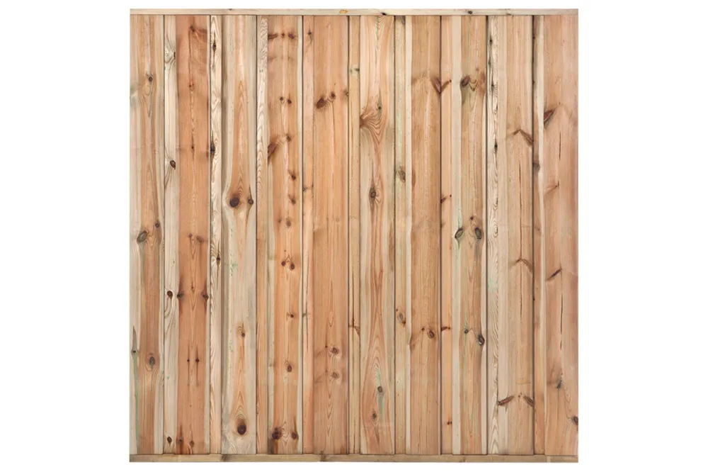Tuinscherm Grenen 180 x 180 cm - 19 planks geschaafd Snelle Levering