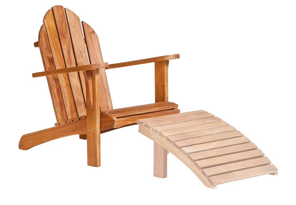 Hardhouten Relax Stoel 75x89x93cm - 89 cm Beperkt Aanbod