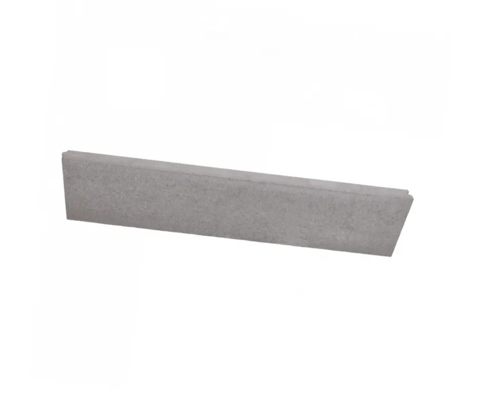 Tijdelijk Beschikbaar Opsluitband 6x20x100cm Grijs