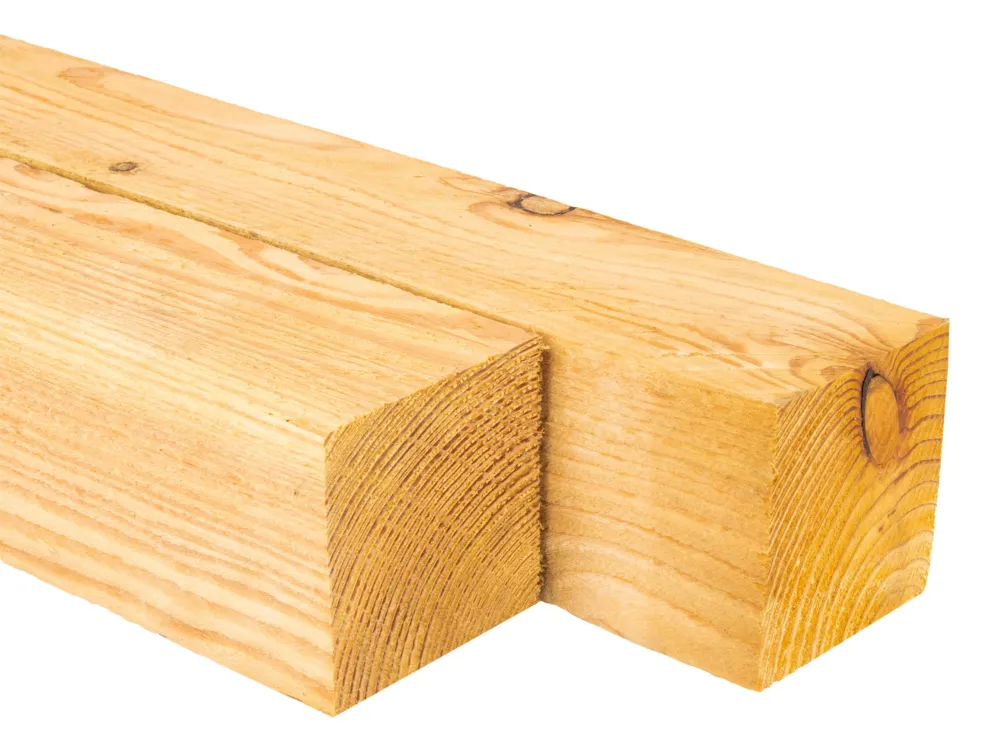 Paal Douglas 9x9x300 cm Goedkoop