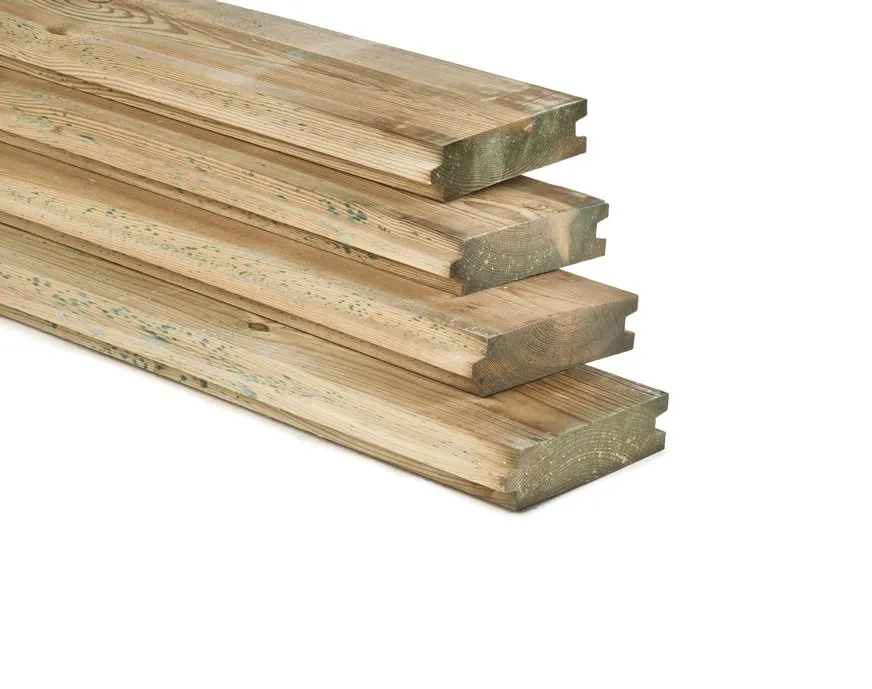 Laatste Kans Damwand Geimpregneerd hout Gadero 4x17x300cm