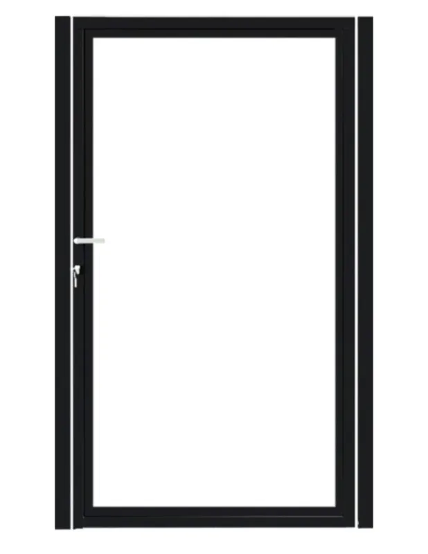 Enkele Stalen Poortframe - Zwart incl. hang- en sluitwerk Bestel Nu