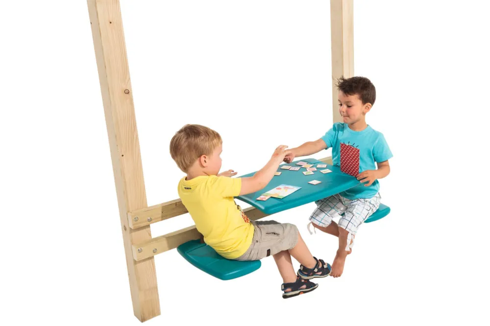Aanbouwpicknickset, geschaafd grenen Koopje