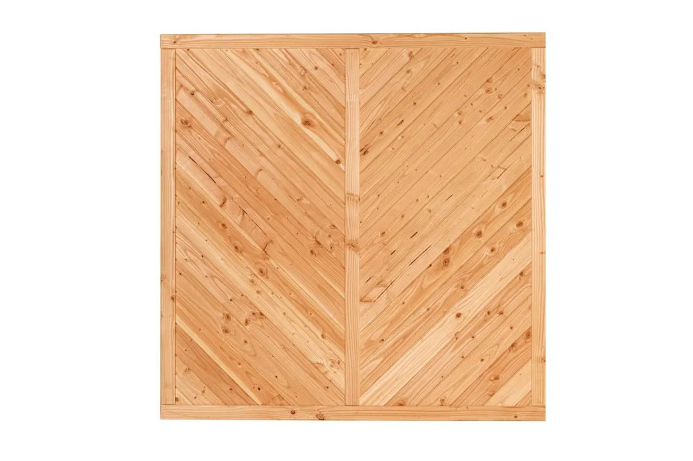Op = Op Dichtscherm Douglas 180 x 180 cm - geschaafd