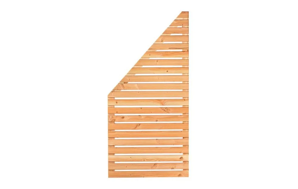 Rhombusscherm Douglas 90 x 180/90 cm met Verloop Links - 21 planks geschaafd Finale Uitverkoop