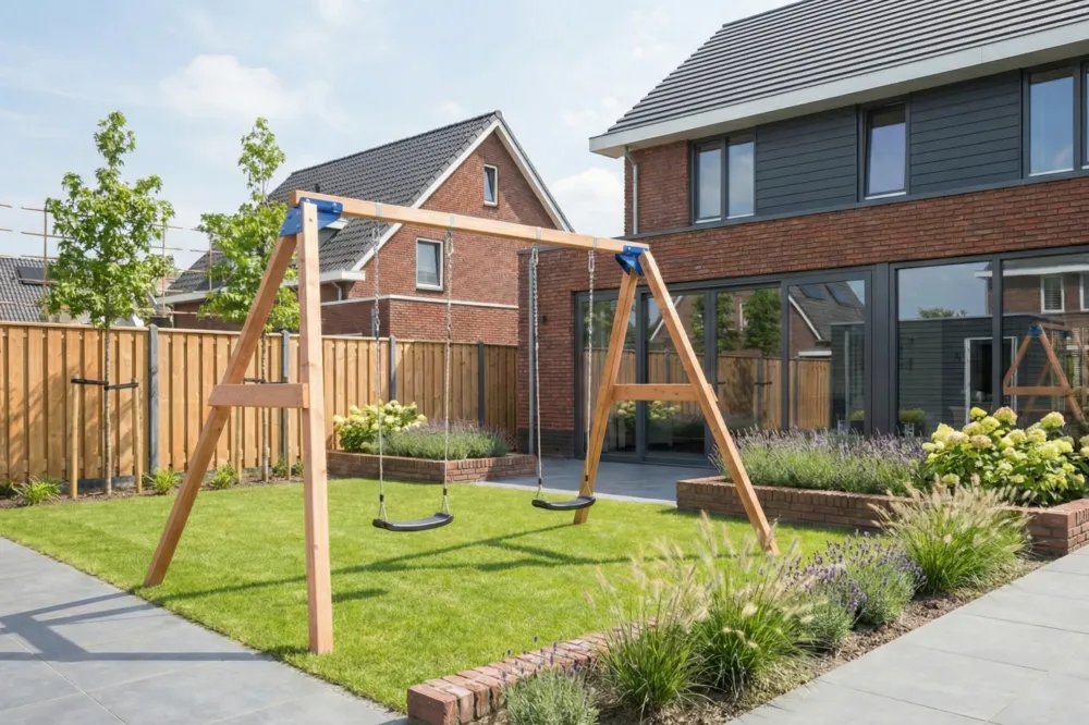 Nieuw Schommel Freeswing, douglas 359x280x243 cm