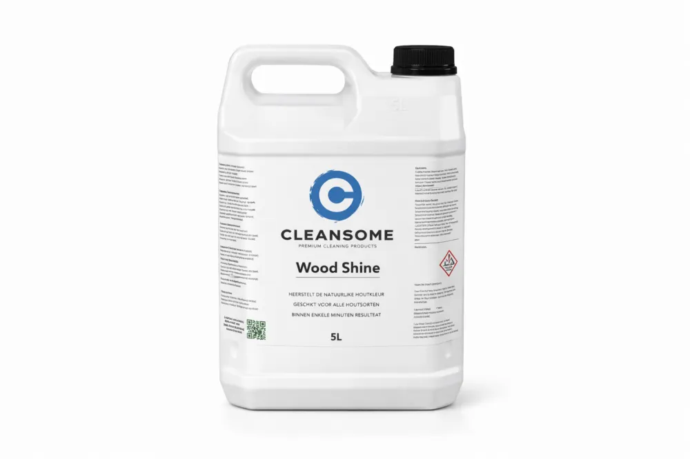 Cleansome Wood Shine Houtontgrijzer 5L Op = Op