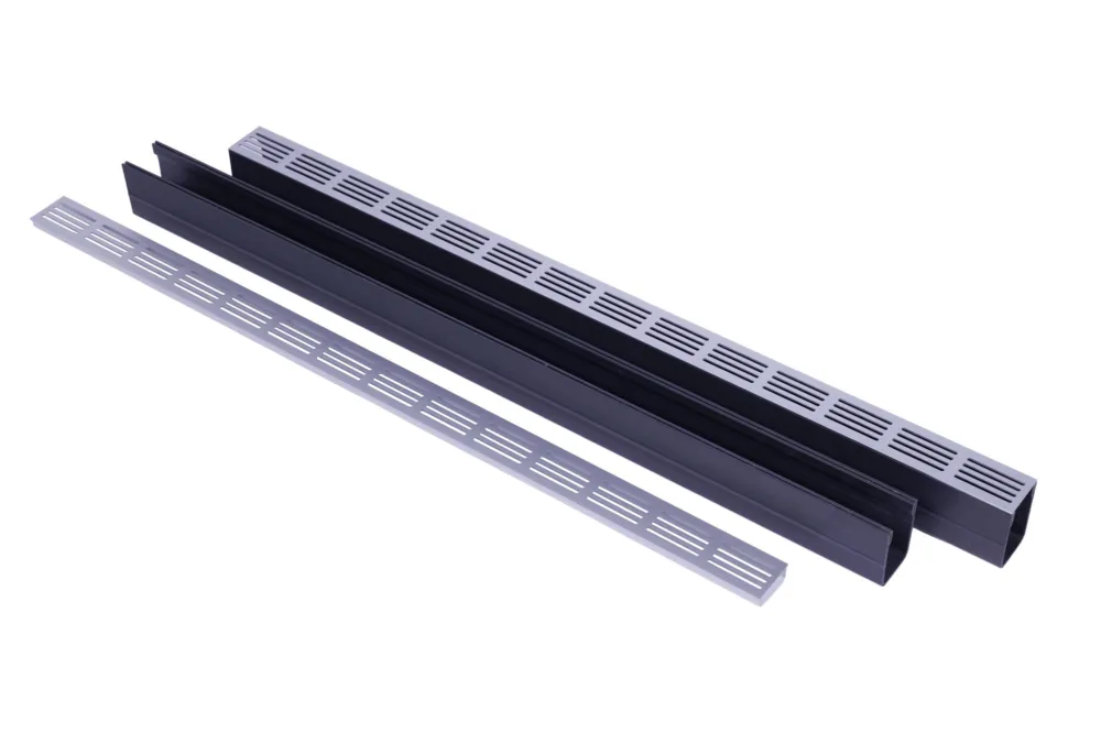 Koop Vandaag Ultra Drain Watergoot Silverline Straight 6,7x10x120 cm - PER 2 STUKS